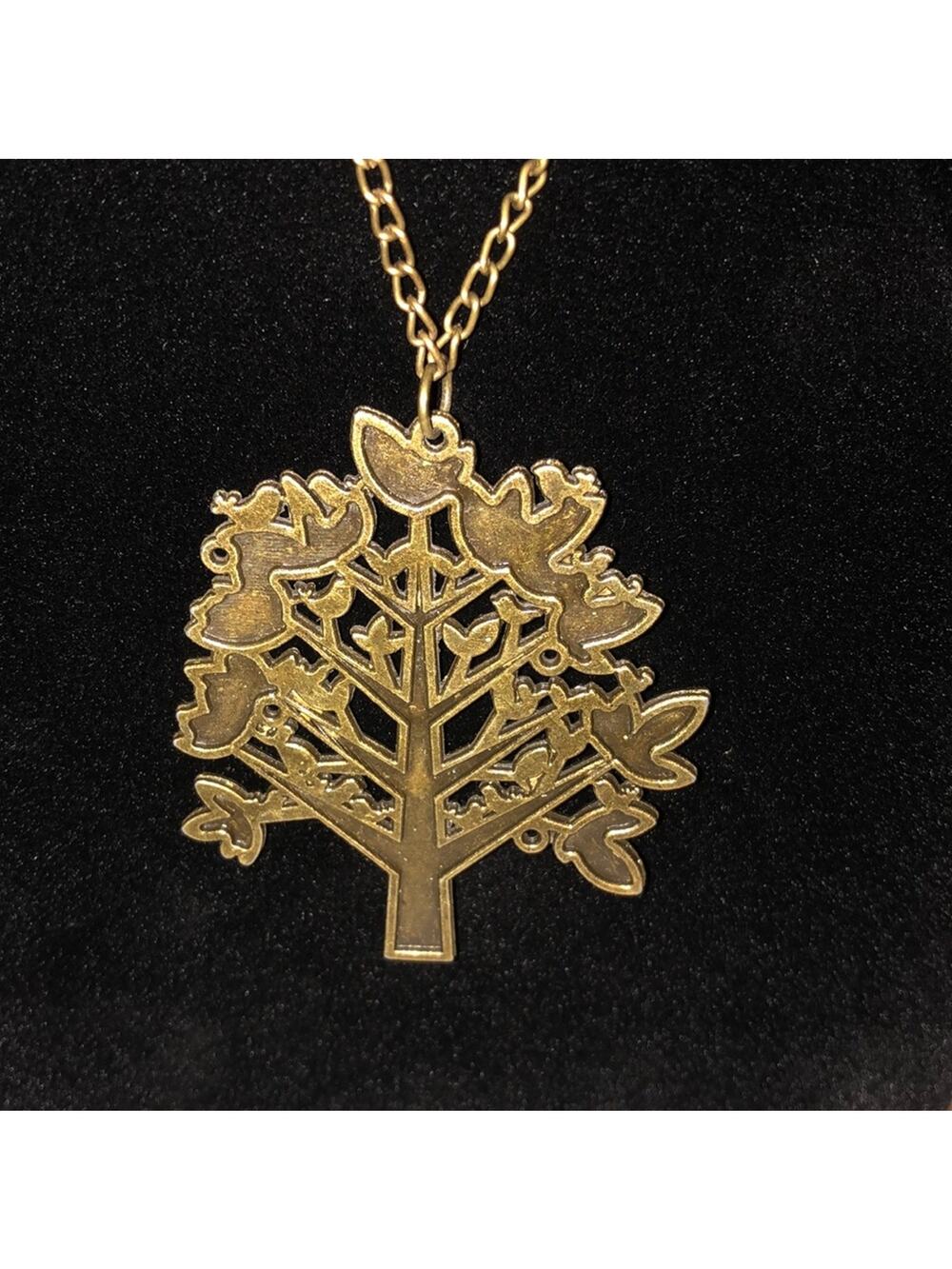 No Clasp Tree Necklace